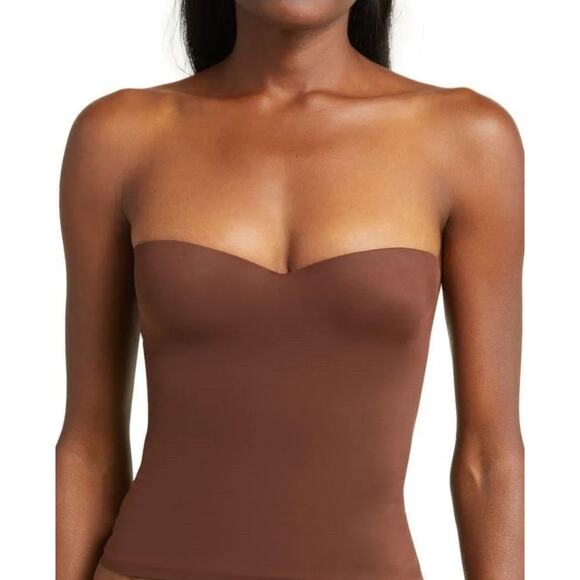 Skims Contour Lift Underwire Tank Cocoa Size 4X Removable Straps NWT Style 1944 - Picture 3 of 7